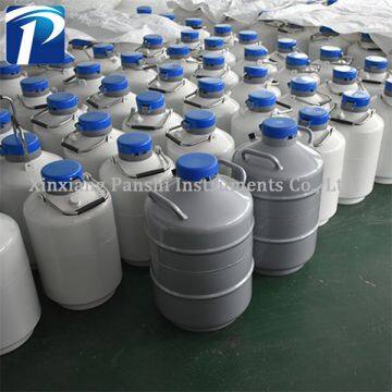 10l portable small capacity cryogenic liquid nitrogen semen storage tanks