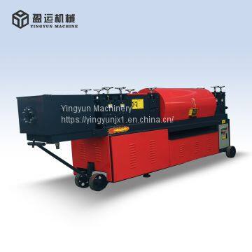 High precision steel pipe rust removing straightening machine