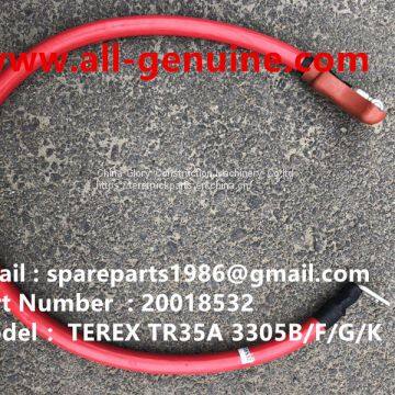 TEREX 20018532 CABLE BATTERY ANODE TR100 TR70 TR60 TR70 MT4400AC OFF HIGHWAY RIGID DUMP TRUCK MINING HAULER TRANSMISSION