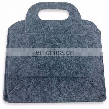 Set of 3 Felt Storage Boxes Felt Storage Organizer Box Basket photo-7