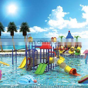 Tongyao New Water Park for Sale, Plastic Slide With Water Park