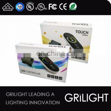 RF Touch Panel Remote 3 Channels 3ch RGB Led Controller photo-4