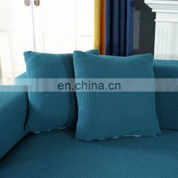 Square Decorative100% Cotton White Plain Canvas Throw Pillow Case18 X 18 Inch For Sofa Bedroom photo-2