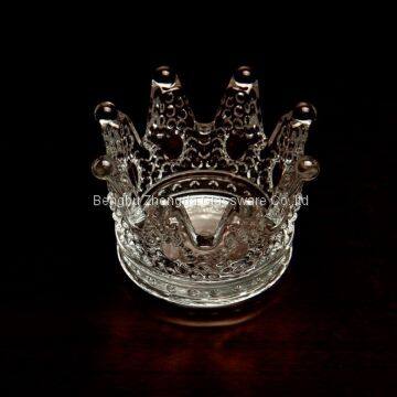 Glass Candle Holder For Home or Wedding From China Factory photo-5