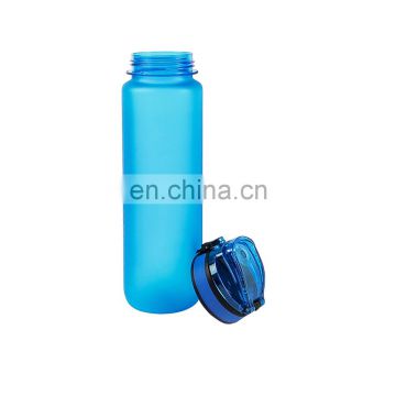 Harbour training promotional logo plastic bpa free thermos sports water bottle custom