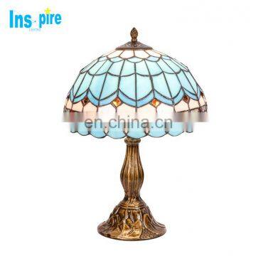 Промышленная лампа в стиле Тиссани с цветочным узором. Стеклянные настольные лампы Тиссани для украшения дома photo-2