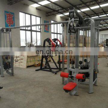 Best Selling With Lower Prices Commercial Mj8 Multi Jungle Gym Equipment Life Ftiness 8 Stack Multi Station Gym Trainer LF26
