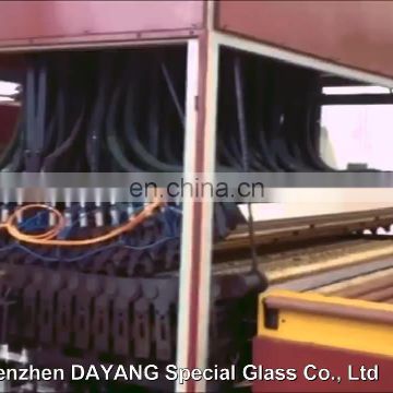 Wholesale tempered 8mm curved glass for curtain wall