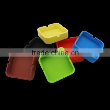 New Arrival Square Silicone Ashtray Ash Cinzeiro Smokeless Wholesale Silicone Ashtray Quality Choice photo-2