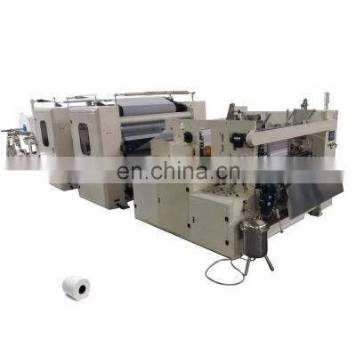 Toilet paper and kitchen towel paper making machine