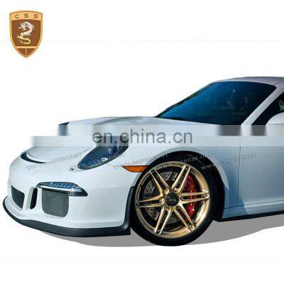 Fiberglass Car Bumper Car Wing Spoiler Car Boyd Kits Suitable For Porsche 991 GT