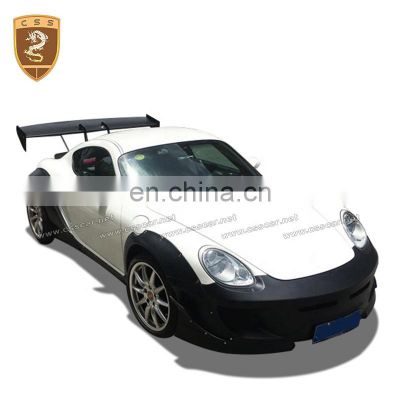 Buny Style Wide Fender Flares Extension Car Rear Front Bumper Suitable For Porsche 987 Boxster Cayman Body Kits