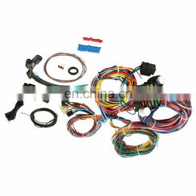 Hot Rod Parts 21 Circuit Wiring Harness for Muscle Car Chevy Ford