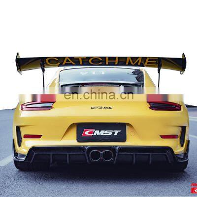 Popular Design Bodykit for Carrar 911 991 Carbon Fiber Front Lip Side Skirt Diffuser for Porsche Carrare 911 991 GT3 photo-5