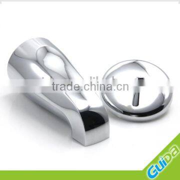 Chrome-Plated Zinc Tub Spout With Diverter-BATH SPOUT W/DIVERTER
