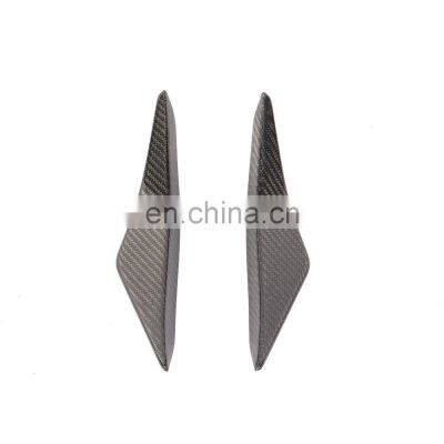 Carbon Fiber Front Bumper Canards for Mercedes Benz SLS AMG 2010-2013 photo-4