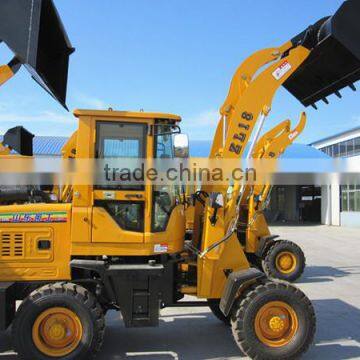 low price heavy machinery, 1.8t mini front end loader for tractor with CE