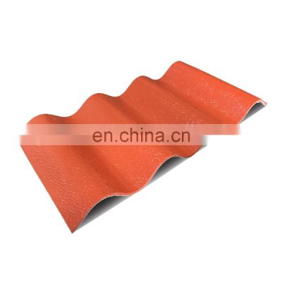 Color stable teja de pvc roof sheet/hot sale impact resistance upvc plastic roof tile for wall cladding