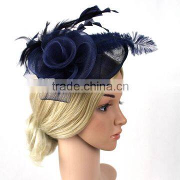 Handmade Fashion Sinamay Feather Fascinator Hair Headband for Women Quality Choice Supplier's Choice photo-5