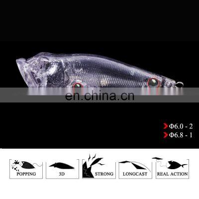 Hot Selling 6.5cm 6g Fishing Bionic Popper Lures Fishing Lures photo-5