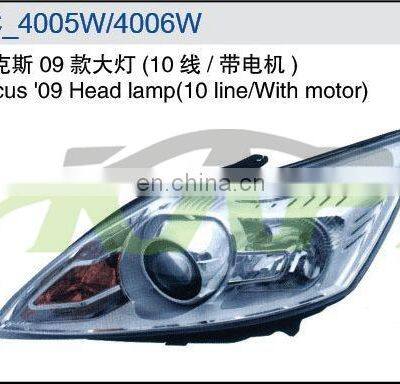 For Ford 2009 Focus Sedan Head Lamp Headlamps Head Lamps Head Light Auto Headlamp Headlights Light Car Lamp Headlamps