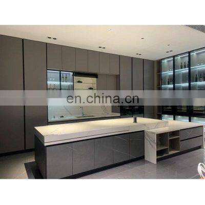 RAL color  custom color kitchen cabinet door custom kitchen cabinet modern design