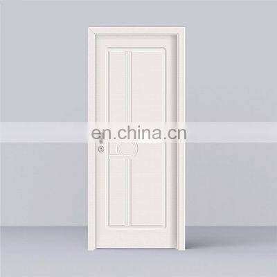 modern  white apartment lacquer wooden home room internal delicate appearance villa interior door teak wood design