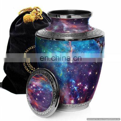 Blue and Black Metal Urns photo-2