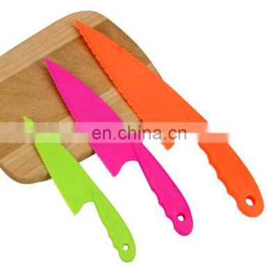 Best Quality Food Grade 3 Pieces Plastic Knife Set
