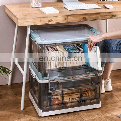 detachable storage container for cabinet bedroom toys  sundries organizer side opening door books box