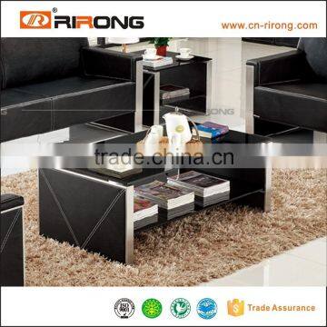 Darker modern office reception desk design cheap glass coffee table