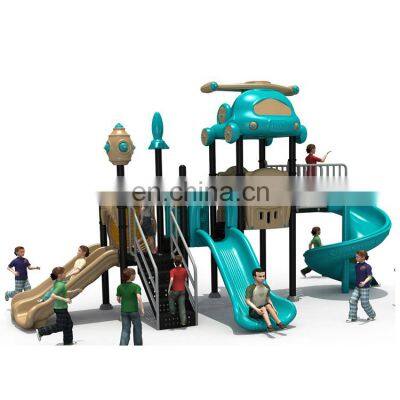 Kids Outdoor Playground New Design amusement park Equipment Plastic Playhouse Children Outdoor Playground Toy For Park