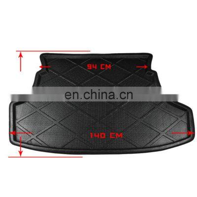 Car Trunk Carpet Mat Durable Mat Cargo Liner Rear Cargo Tray For Yaris 2007-2013