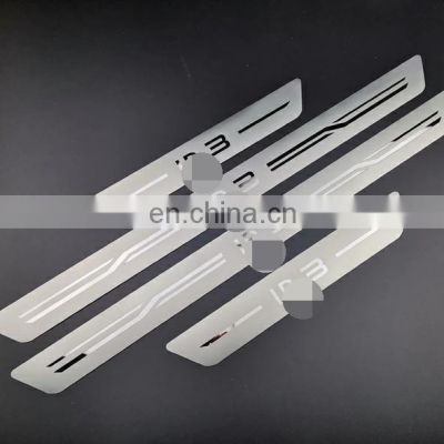 For VW ID.3 ID3 Door Sill Scuff Plate Cover Car Part Accessories 2021 New Arrive Welcome Sticker