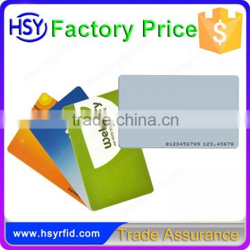 125khz blank printable ID proximity RFID thin tk4100 chip card without code