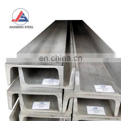 Good quality ASTM  316  304  316L 304L stainless steel u channel