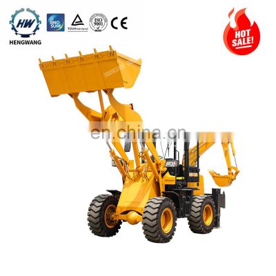 Factory HW15-26 Tractor with Front End Loader and Backhoe