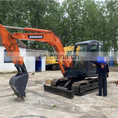 Nice performance doosan mini digger dh60 , Doosan used DH60-7 excavator , DOOSAN machines