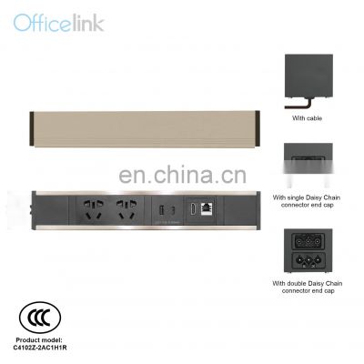 USB socket for Office desk Power distribution