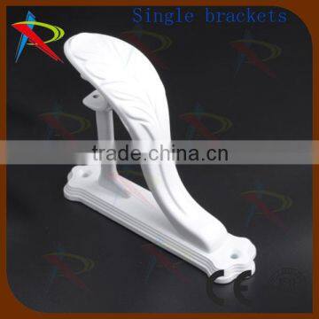 White rod curtain pole Wall bracket holder & fittings for upto 19mm dia poles                        
                                                Quality Choice