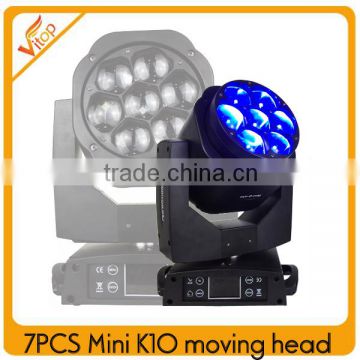 DJ Stage Lighting MINI B-EYE 7*15W LED Sharpy Moving Head