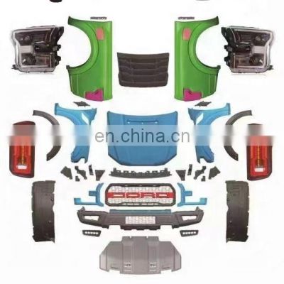 car accessories body kit for F150 RANGER RAPTOR TO RAPTOR BODY KIT