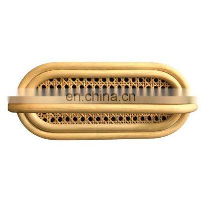 Hot Sale Decorative Rattan Towel Hanger, Natural Rattan Wall Hanging Kitchen Towel Bar Wholesale Vietnam Supplier