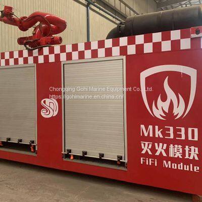 CCS Approved 600m3/h Compact Containerized FIFI Unit photo-3