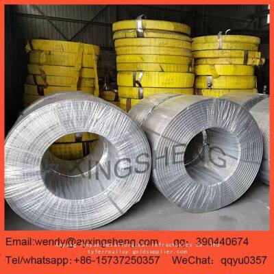 TiFe cored  wire,Titannium ferro alloy cored wire for steel mill