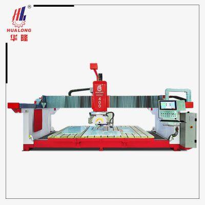 Good Quality Automatic CNC Stone Cutting Machines Bridge Saw Chamfering Rotating Worktable