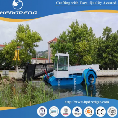 Advanced Features Aquatic Weed Harvester, Cutting Sea Grass Harvester Unit