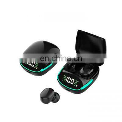 Tg06 Earphone Headphone Earbuds Tws Bt 5.1 Wireless Noise Canceling Hifi Headphones With Led Power Display