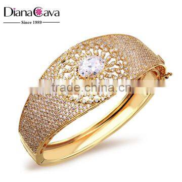 Discount for Volume Order Best Quality Cubic Zirconia Jewelry Wedding Party Bangle