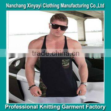 Stringer Vest Topselling Summer Cool customer Design Plain Tank Top Man's Vest Alibaba China Supplier